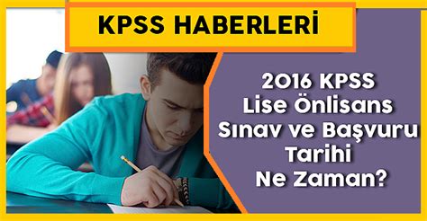 kpss sınav tarihi 2016